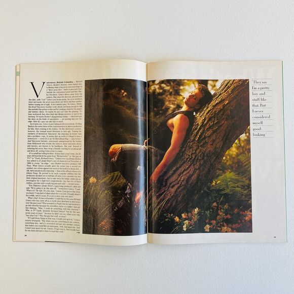 Us Magazine #130 May 28 1990 Richard Grieco Very Fine 8.5+ No Mailer Label - Picture 3 of 4